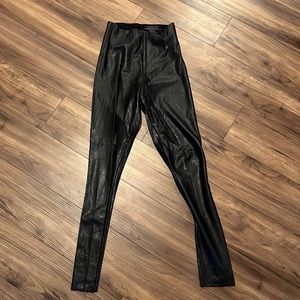 Black commando control leggings